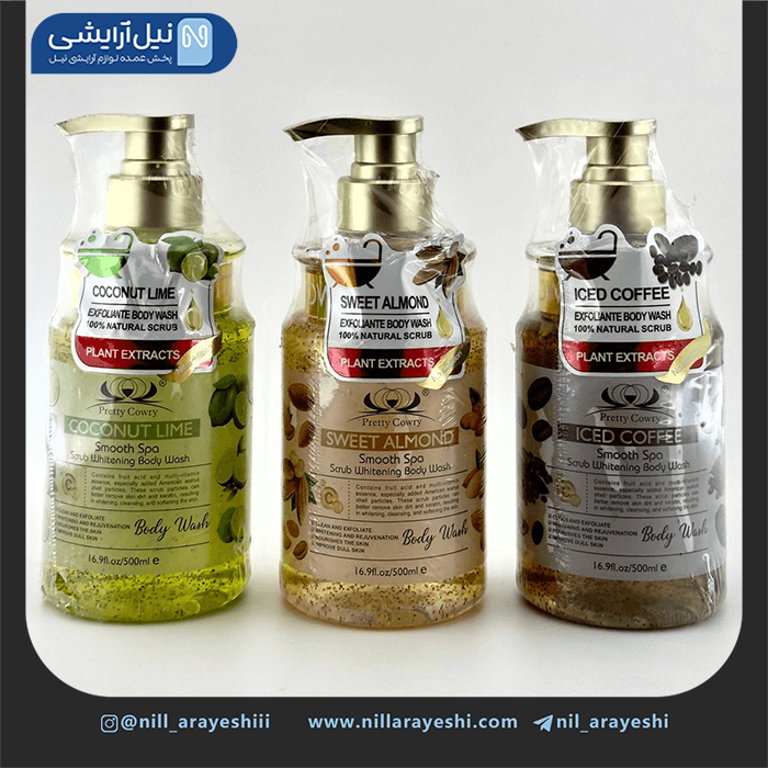 شاور ژل اسکراب دار پرتی کری 500 میل