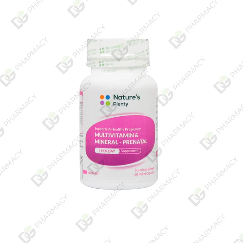 مولتی ویتامین و مینرال بارداری و شیردهی نیچرز پلنتی – 60 عدد