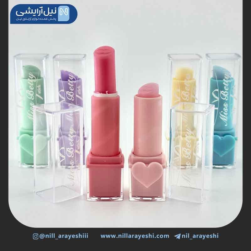بالم لب حرارتی پاستیلی قلبی میس بتی کد k3752 — تصویر ۲