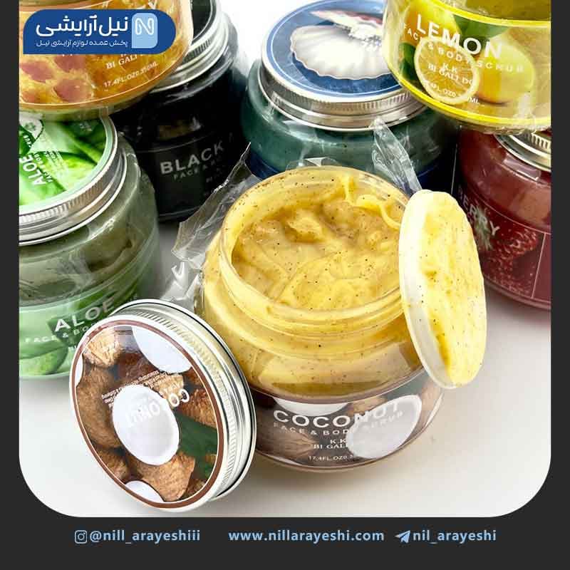 اسکراب کاسه ای صورت و بدن k.k حجم 350 میل — تصویر ۳