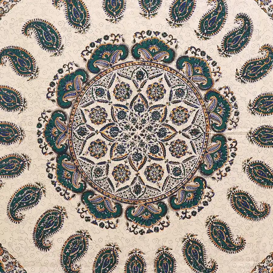 سفره قلمکار سنتی 150*150 کد 01 — تصویر ۲