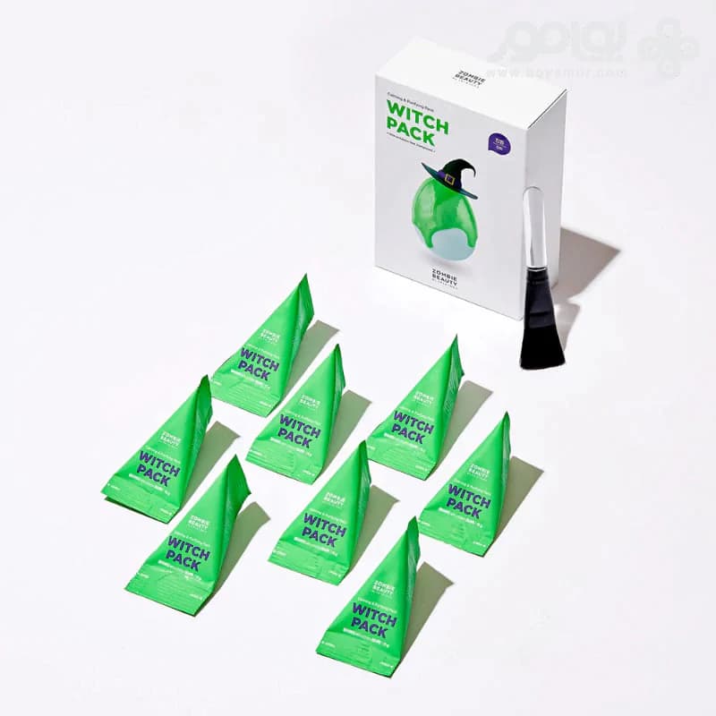 ماسک پاک کننده و تسکین دهنده زامبی بیوتی سنتلا مدل WITCH PACK — تصویر ۷