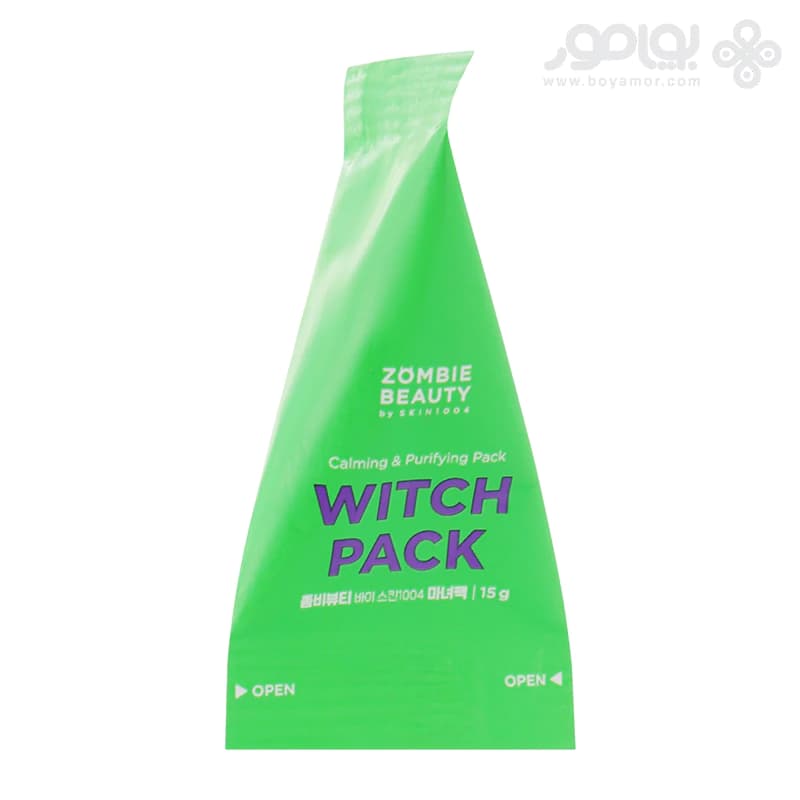 ماسک پاک کننده و تسکین دهنده زامبی بیوتی سنتلا مدل WITCH PACK — تصویر ۵