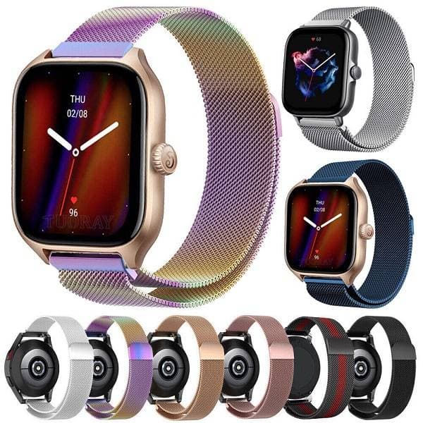 بند ساعت هوشمند آمازفیت Amazfit GTS 4 Mini حصیری میلانس