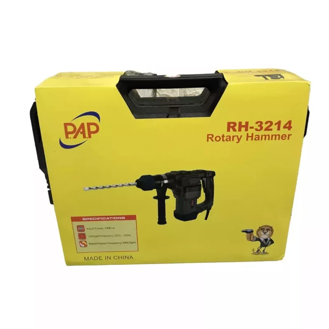 دریل بتن کن 1400 وات پی ای پی مدل RH-3214 — تصویر ۵
