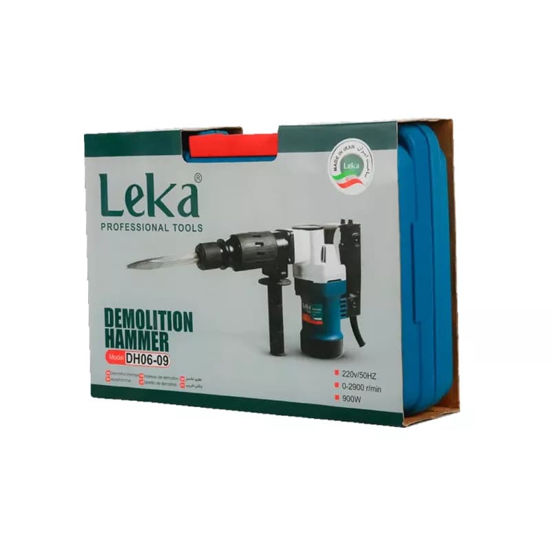 چکش تخريب 6 کيلو 900 وات لکا مدل DH06-09 — تصویر ۶