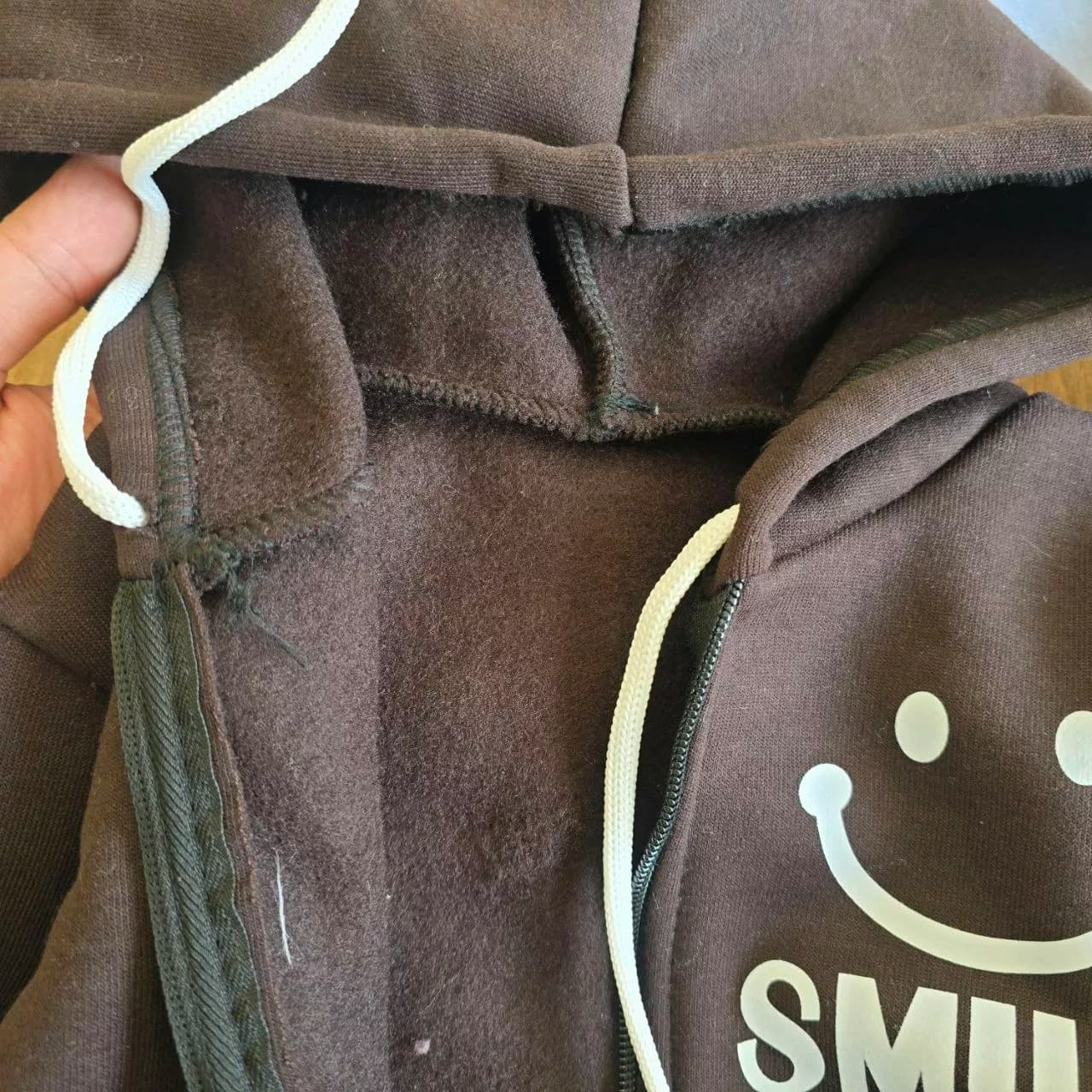 سویشرت تک تو کرکی لبخند Smile (ایراددار) کد 6965-1 — تصویر ۳