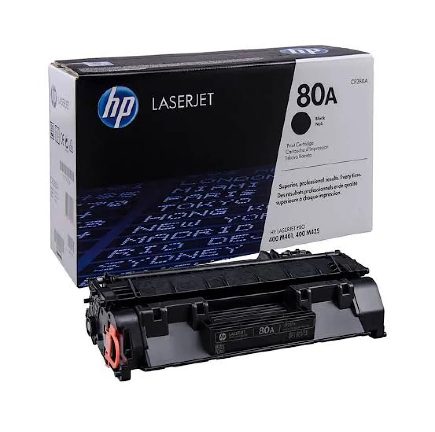 کارتریج تونر مشکی اچ‌پی مدل 80A کد CF280A