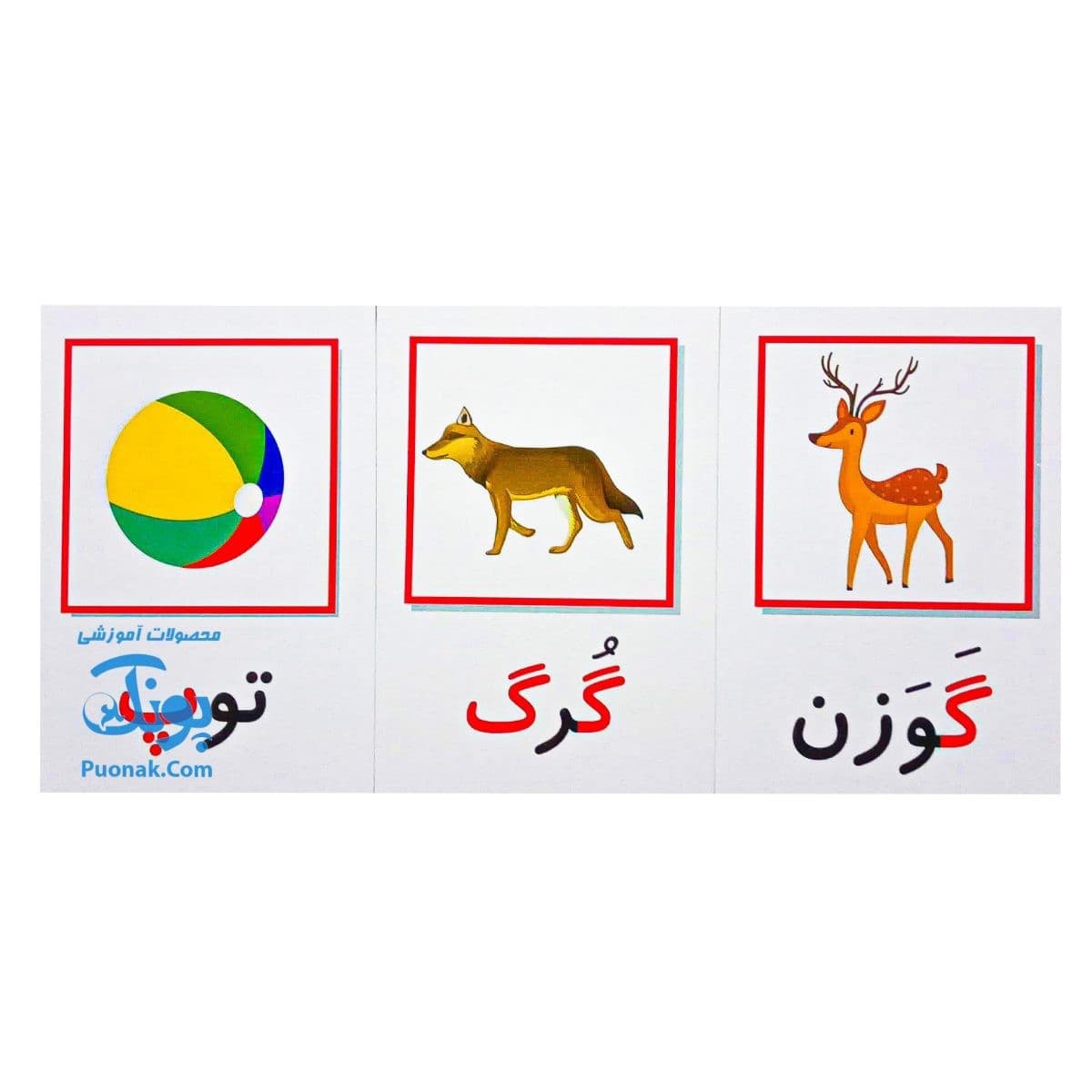 فلش کارت نشانه ها آوای بامداد — تصویر ۴