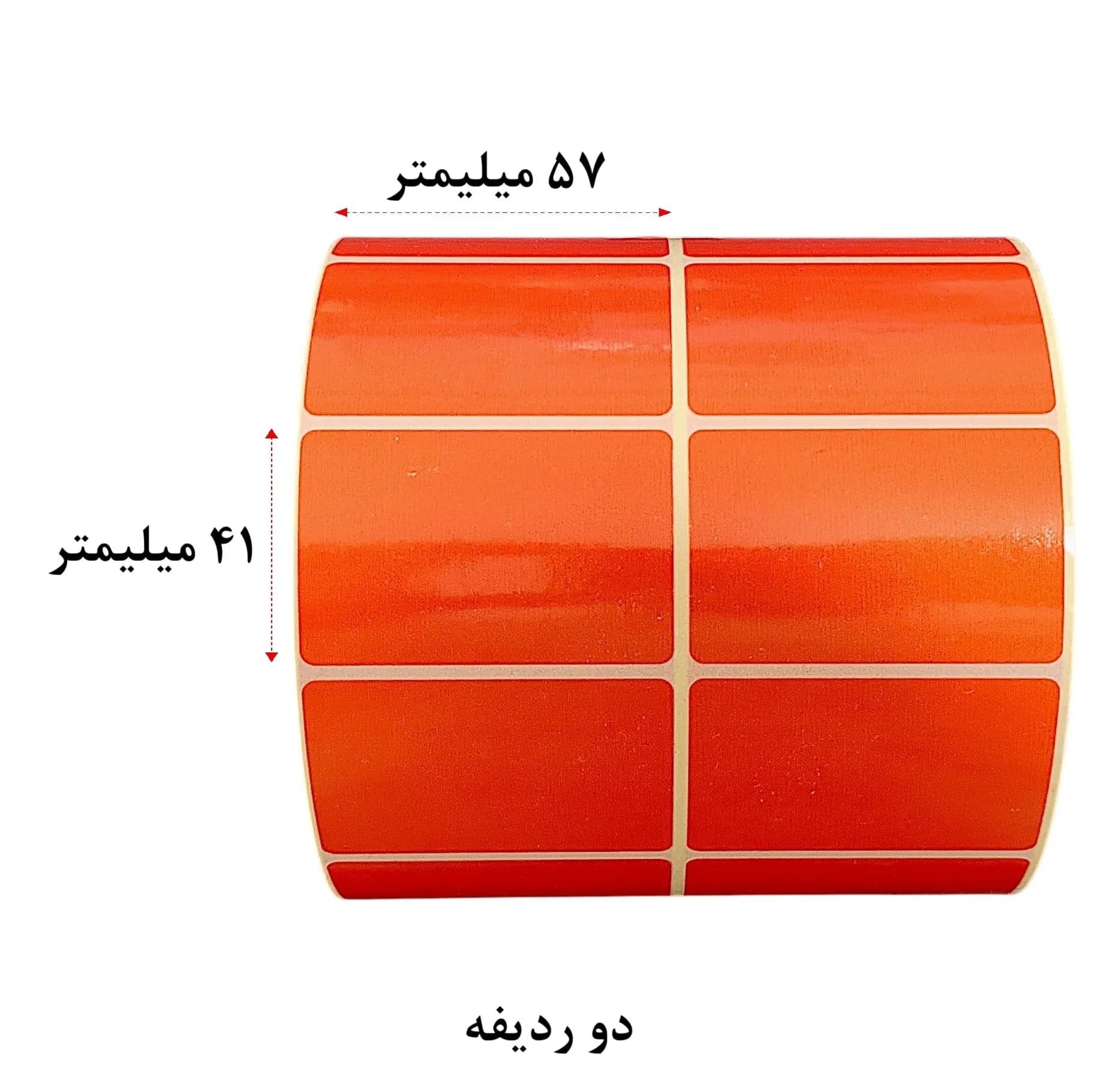 برچسب پرینتر لیبل زن پایتخت رول مدل P4157-1000 — تصویر ۳