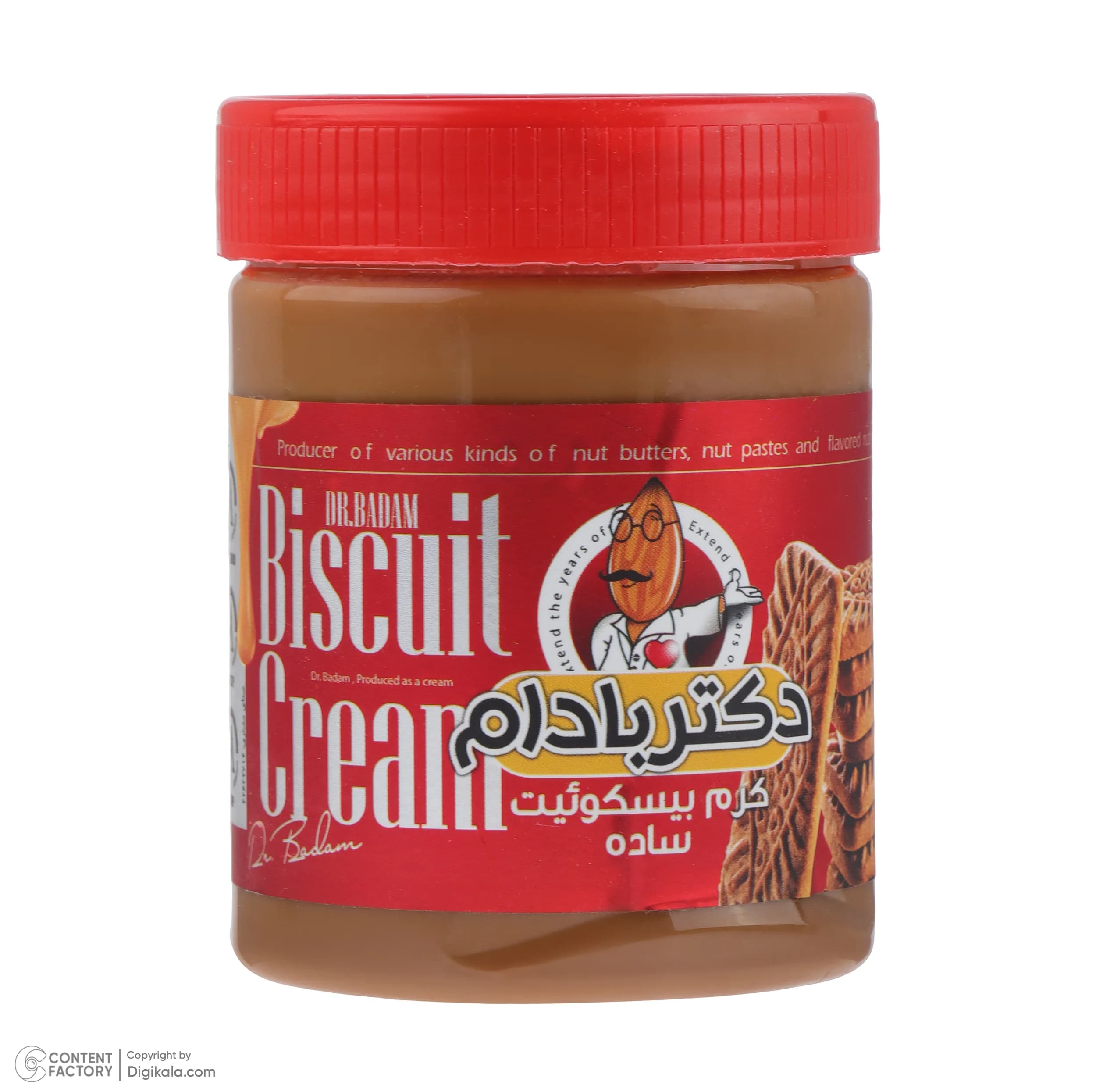 کرم بیسکوئیت دکتر بادام – 330 گرم — تصویر ۴