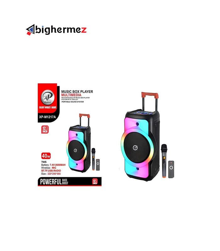 اسپیکر بلوتوث قابل حمل ایکس پی پروداکت مدل XP-M1217A — تصویر ۲