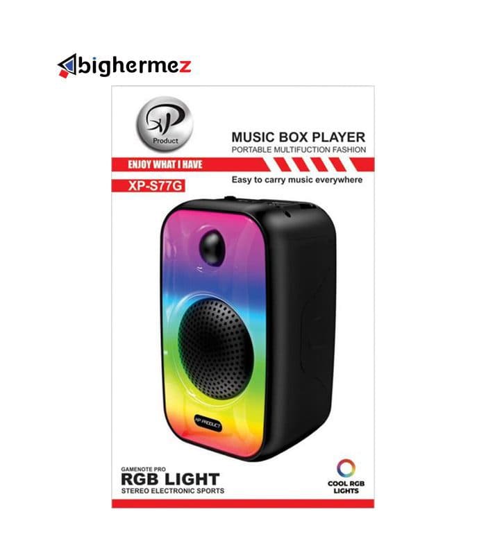 اسپیکر بلوتوث قابل حمل ایکس پی پروداکت مدل XP-S77G