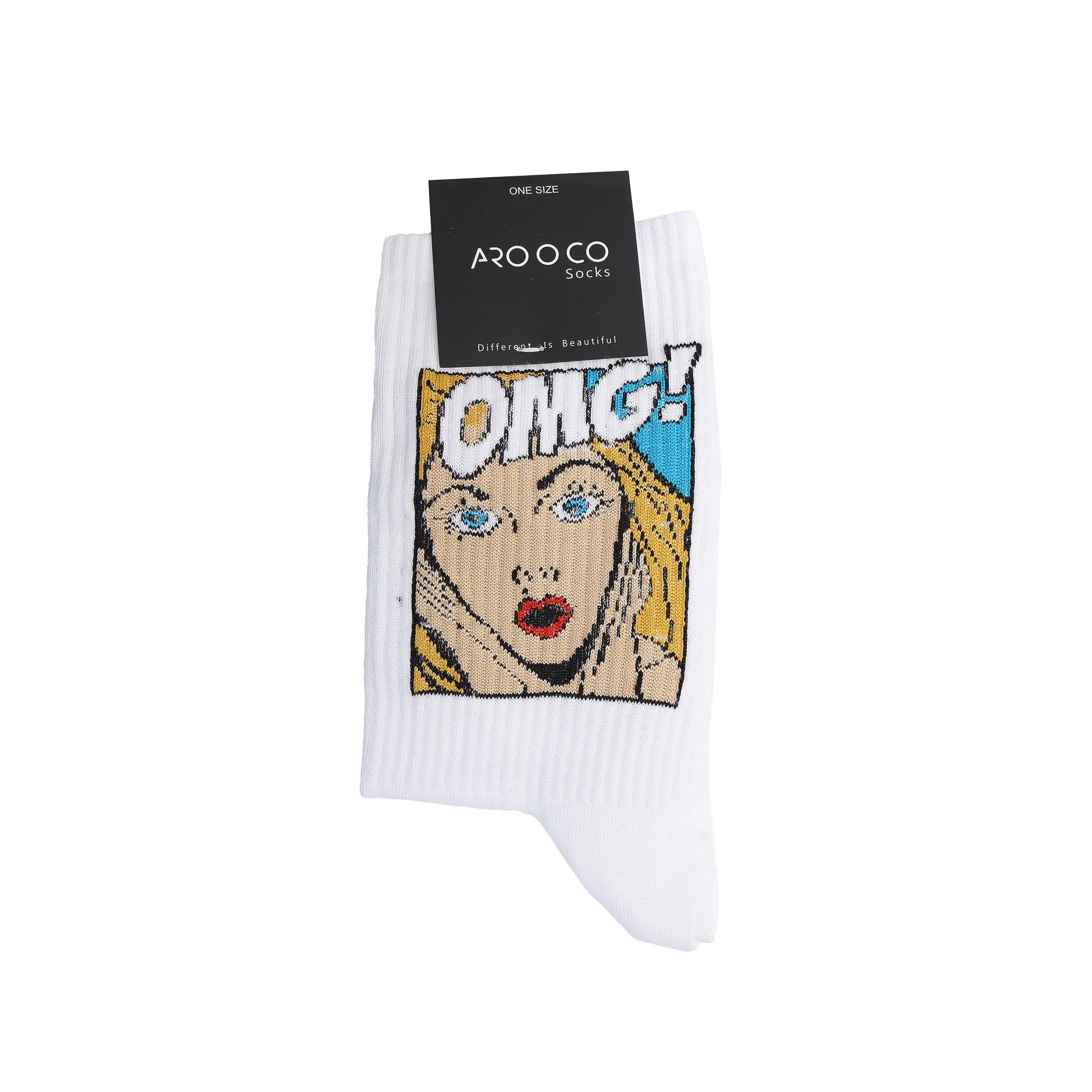 جوراب ساق دار فانتزی omg