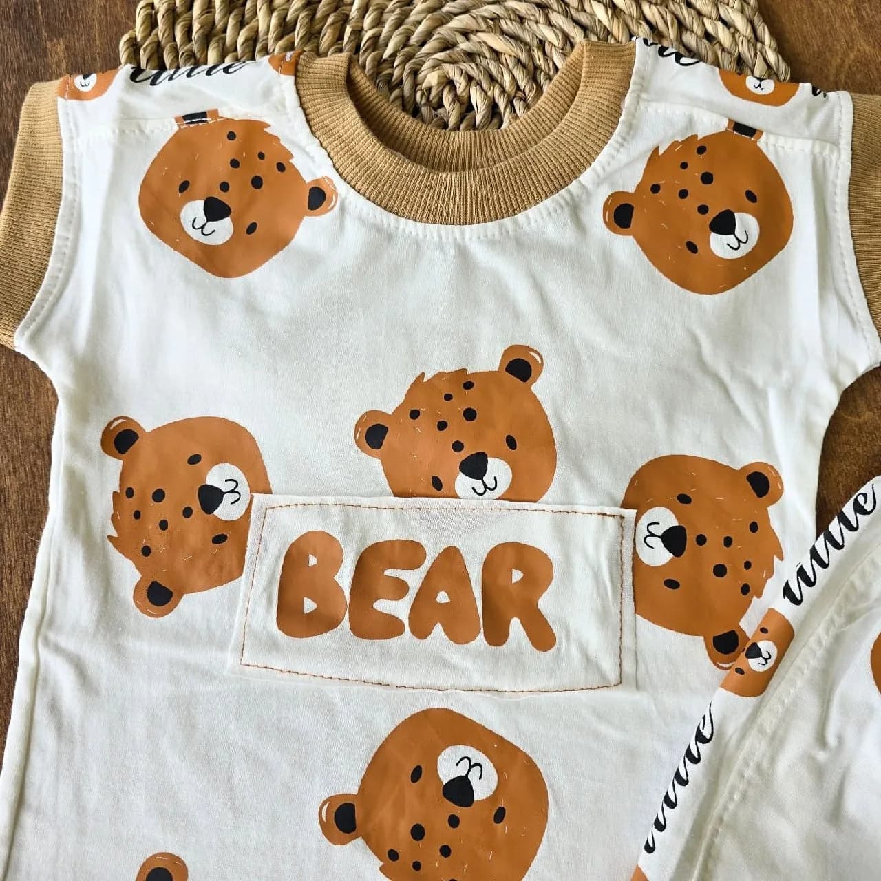 تیشرت شلوارک کله خرس Bear(ns) کد 4558 — تصویر ۲