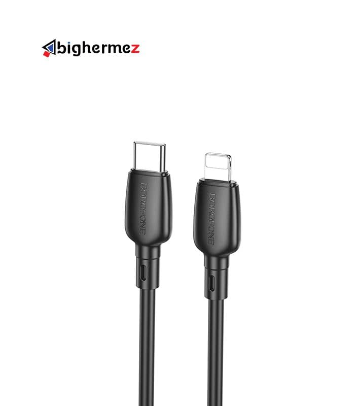 کابل شارژ لایتنینگ PD 20W بروفون مدل BX93 به طول 1 متر — تصویر ۲