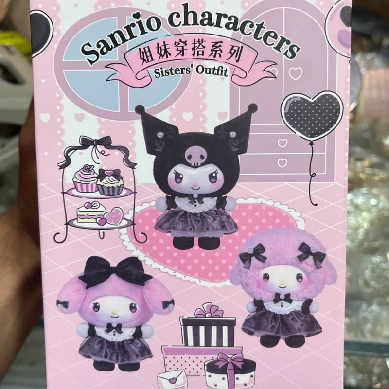 عروسک شانسی مدل کرومی طرح Sanrio sister’s outfit blindbox — تصویر ۴