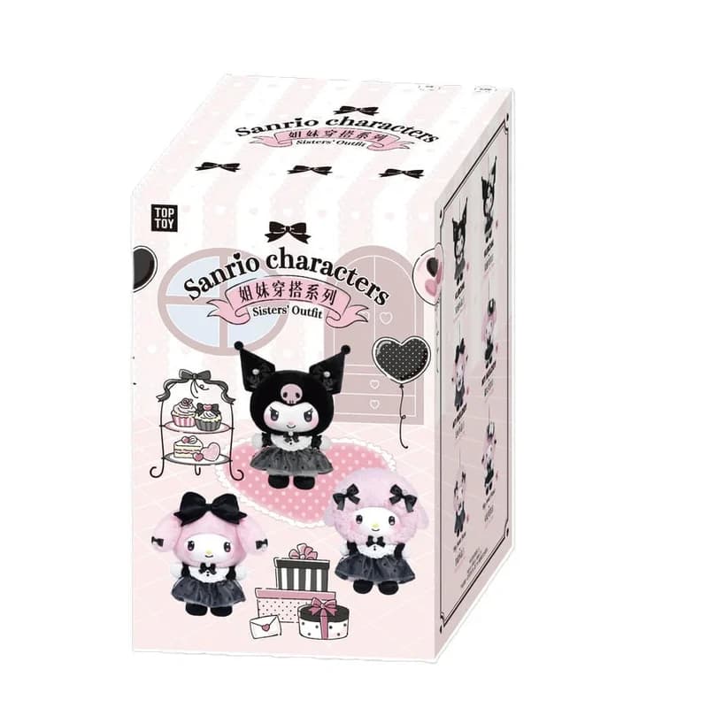 عروسک شانسی مدل کرومی طرح Sanrio sister’s outfit blindbox