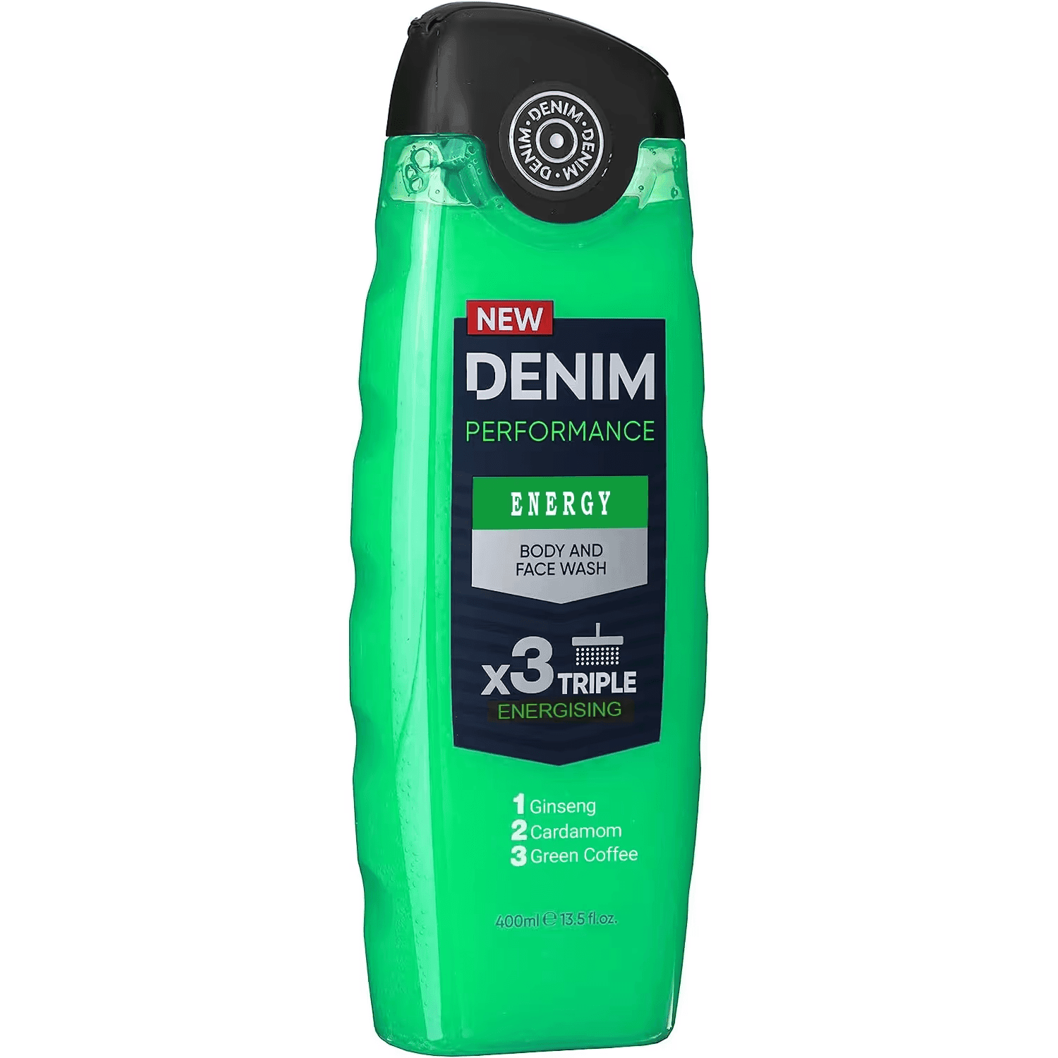 شامپو بدن انرژی دهنده دنیم (Denim Energy) حجم ۴۰۰ میلی‌لیتر