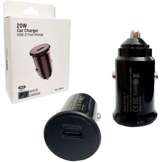 شارژر فندکی PD 20W QC3.0 HL-PD01 — تصویر ۲