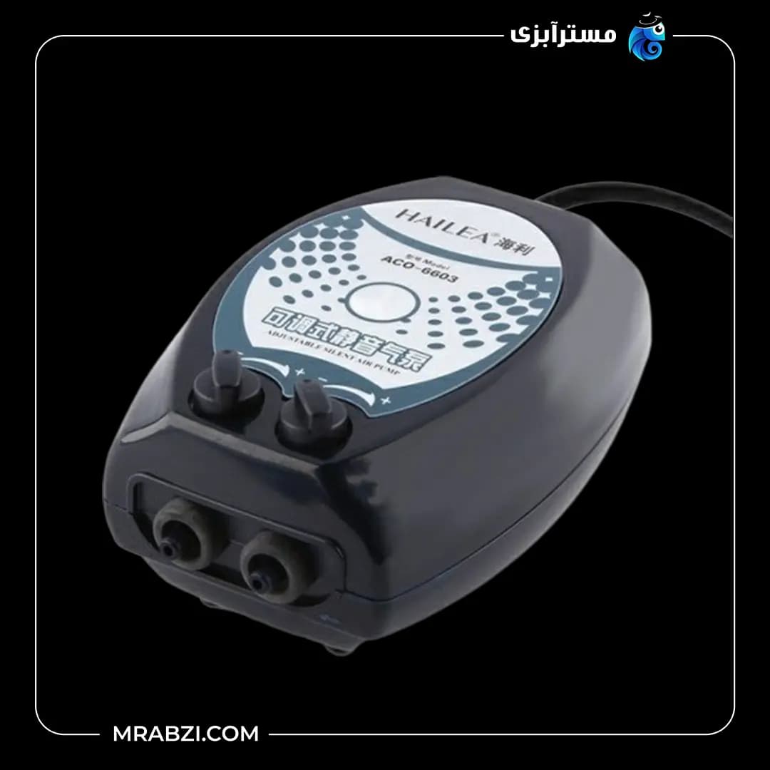 پمپ هوا آکواریوم هایلا مدل ACO-6603 — تصویر ۳