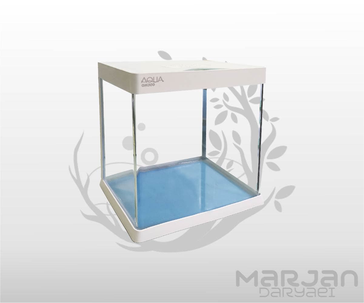 آکواریوم شیشه خم قاب دار آکوا مدل GH-300