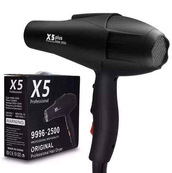 سشوار حرفه ای X5 قدرت 2200 وات مدل 9996