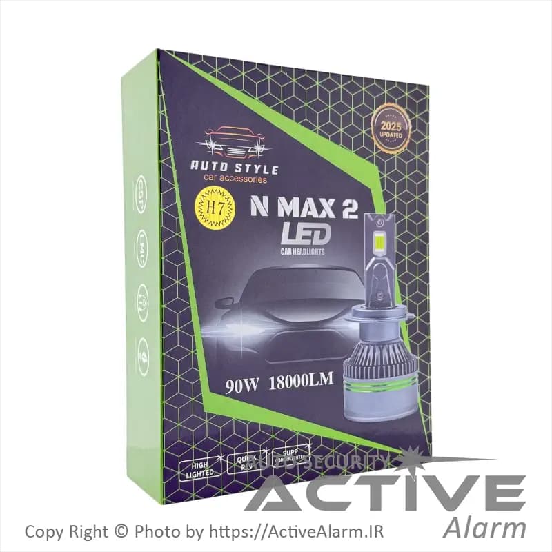 هدلایت و چراغ LED خودرو مدل N MAX2 — تصویر ۲