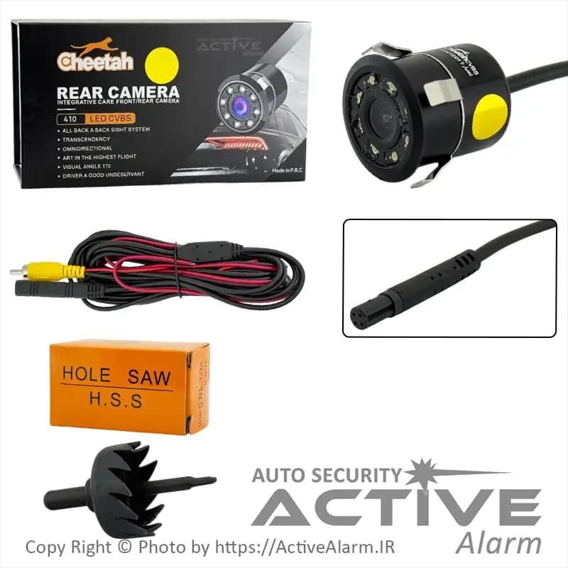 دوربین دنده عقب چیتا مدل 410-LED-CVBS (دید درشب)