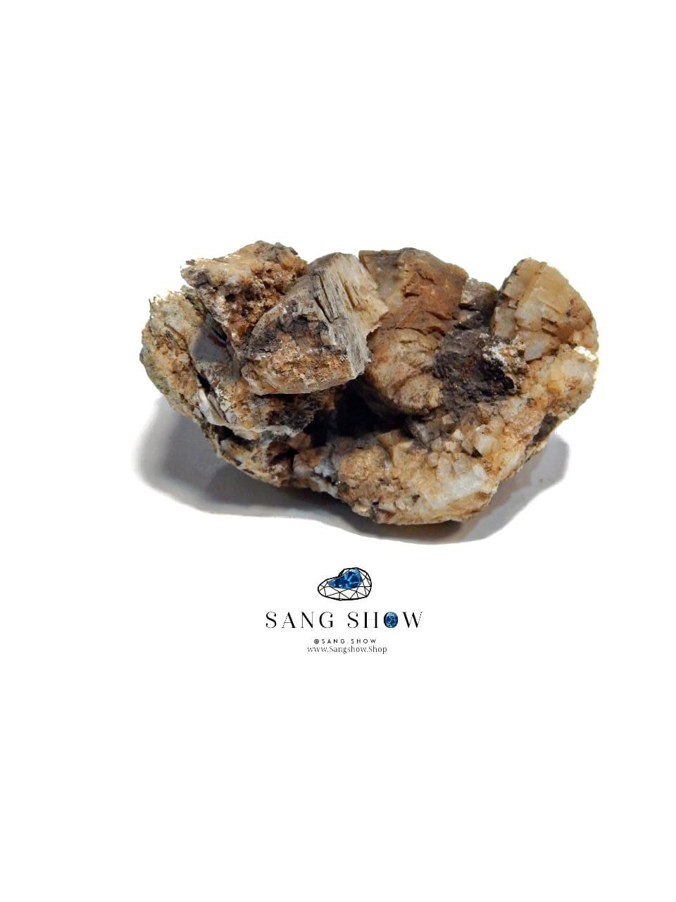 موسکوویت زیبا با همرشدی ژئود هیولاندیت نمونه استثنایی و اصل و معدنی S1371 — تصویر ۲