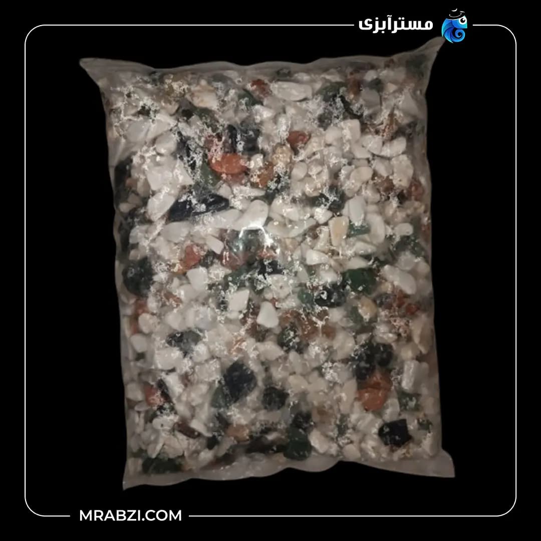 شن درشت چند رنگ (5 کیلو)