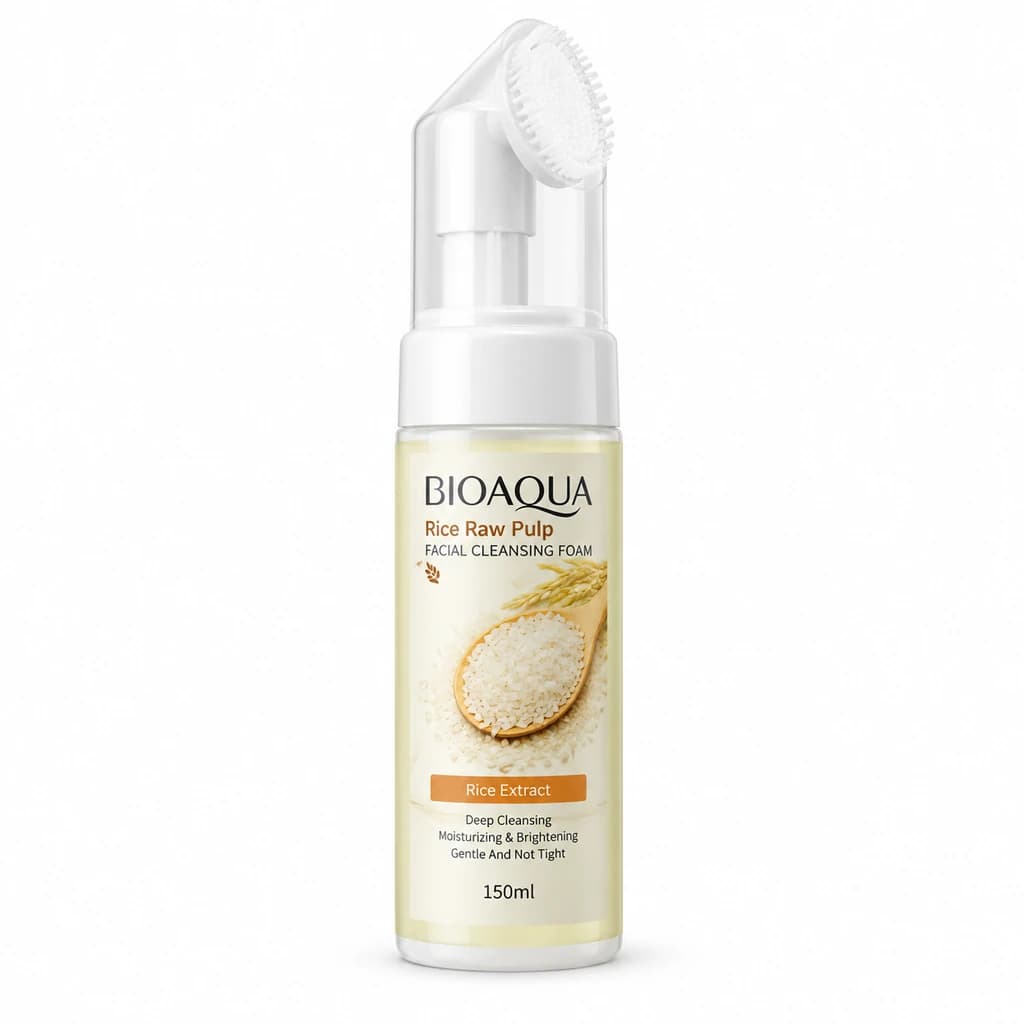 فوم شستشوی صورت برنج بیوآکوا (BIOAQUA Rice Mousse)