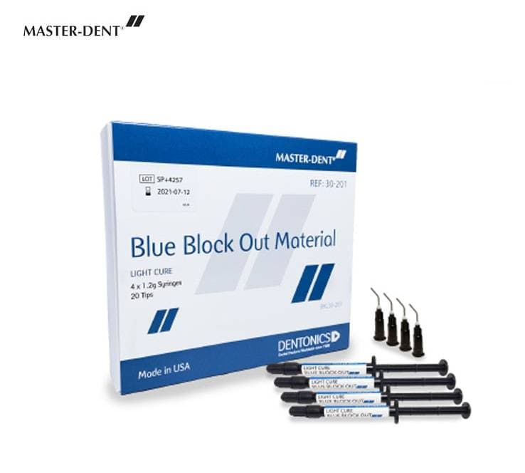 ژل محافظ لثه لایت کیور تک عددی برند Master Dent — تصویر ۲