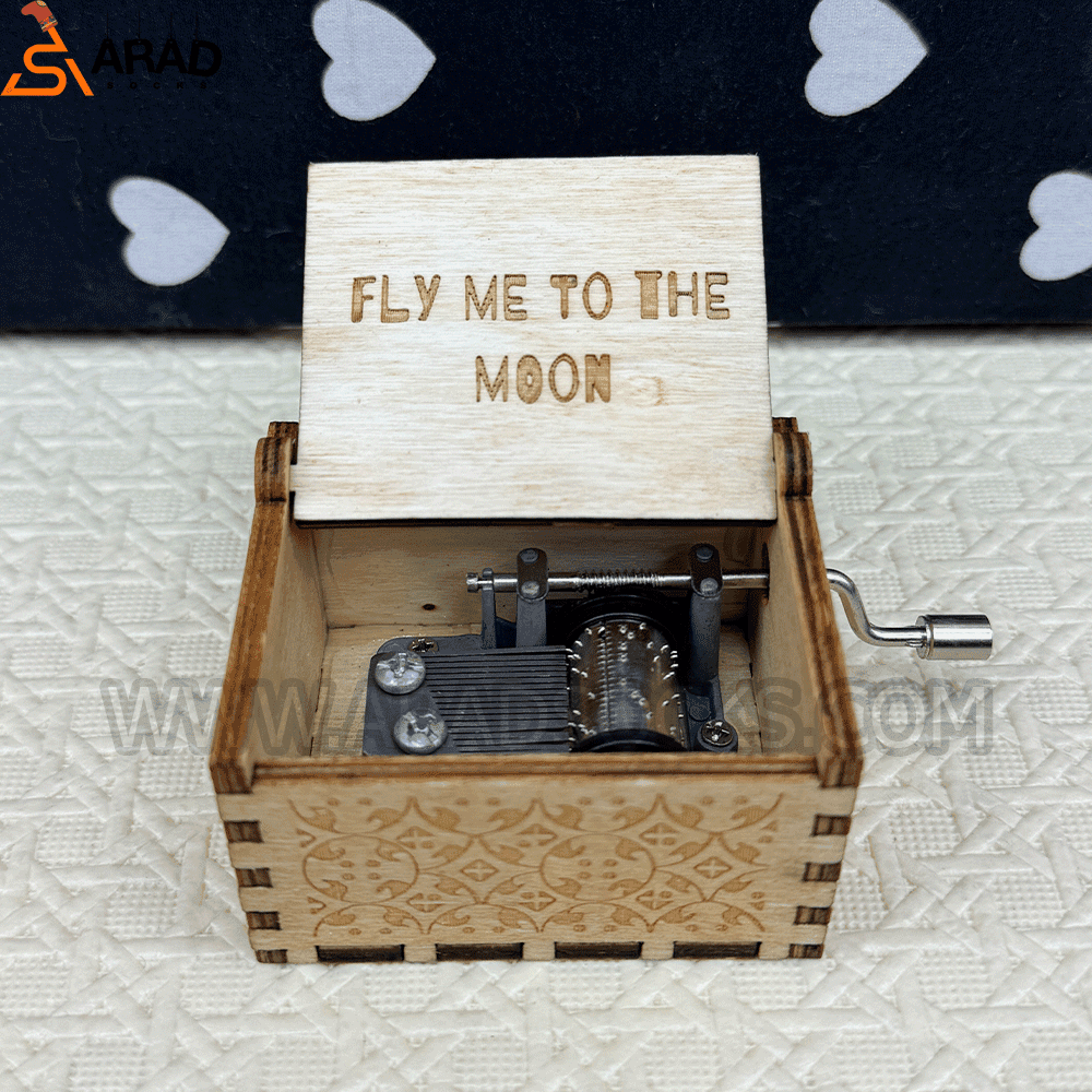 جعبه موزیکال Fly me to the moon