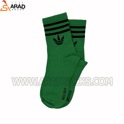 جوراب ساقدار آدیداس سبز