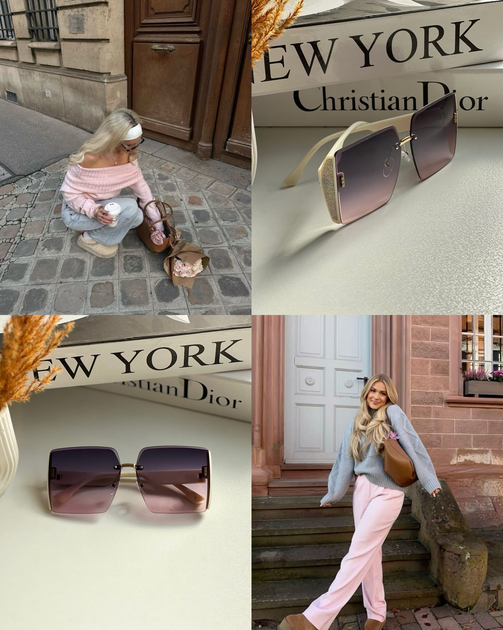 عينك آفتابي برند Dior زنانه ترند يووي 400 — تصویر ۴
