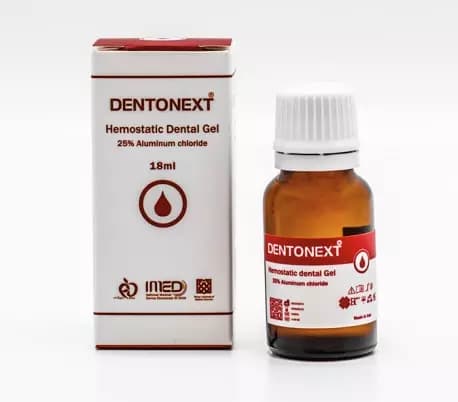 محلول هموستاپ آلومینیوم کلراید 18 میل برند DentoNext — تصویر ۵