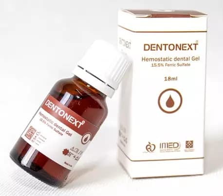 محلول هموستاپ فریک سولفات 18 میل برند DentoNext
