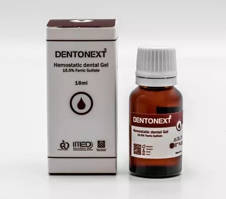 محلول هموستاپ فریک سولفات 18 میل برند DentoNext — تصویر ۳