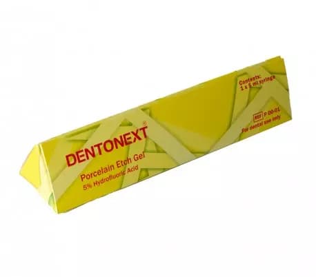 پرسلن اچ 5 میل (ژل هیدروفلوریک اسید 5%) برند DentoNext — تصویر ۲