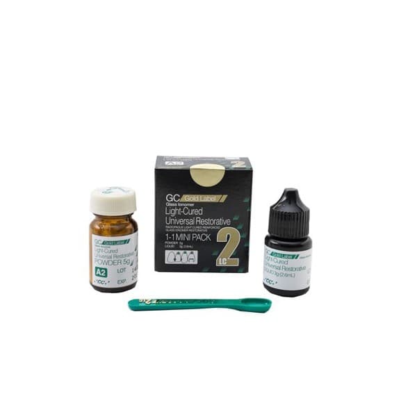 سمان گلاس آینومر ترمیمی لایت جی سی GC Fuji II LC Gold Label