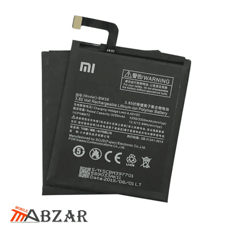 باتری گوشی شیائومی Xiaomi Mi 6 – BM39 — تصویر ۳