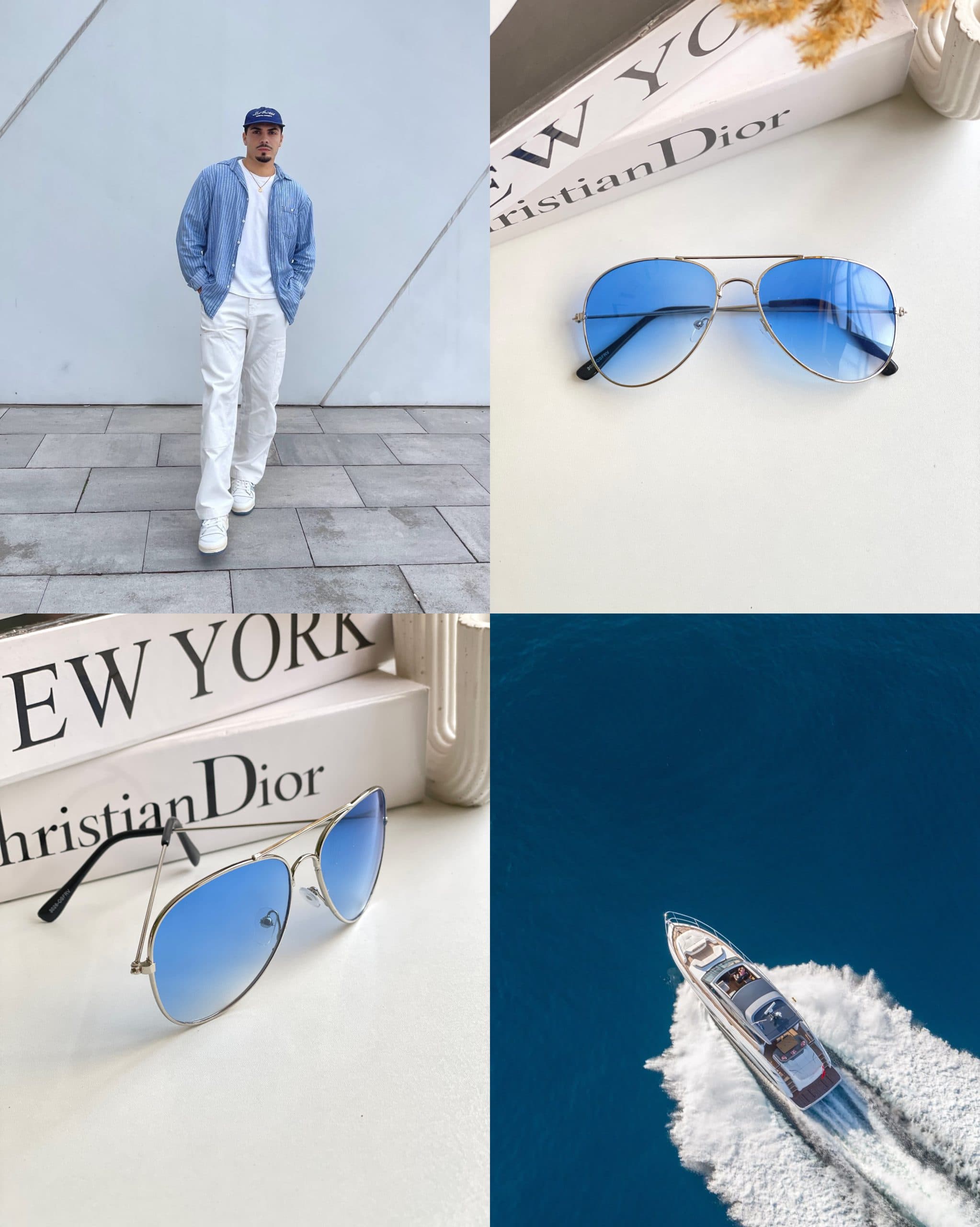 عينك آفتابي برند Rayban اسپرت ترند يووي ٤٠٠
