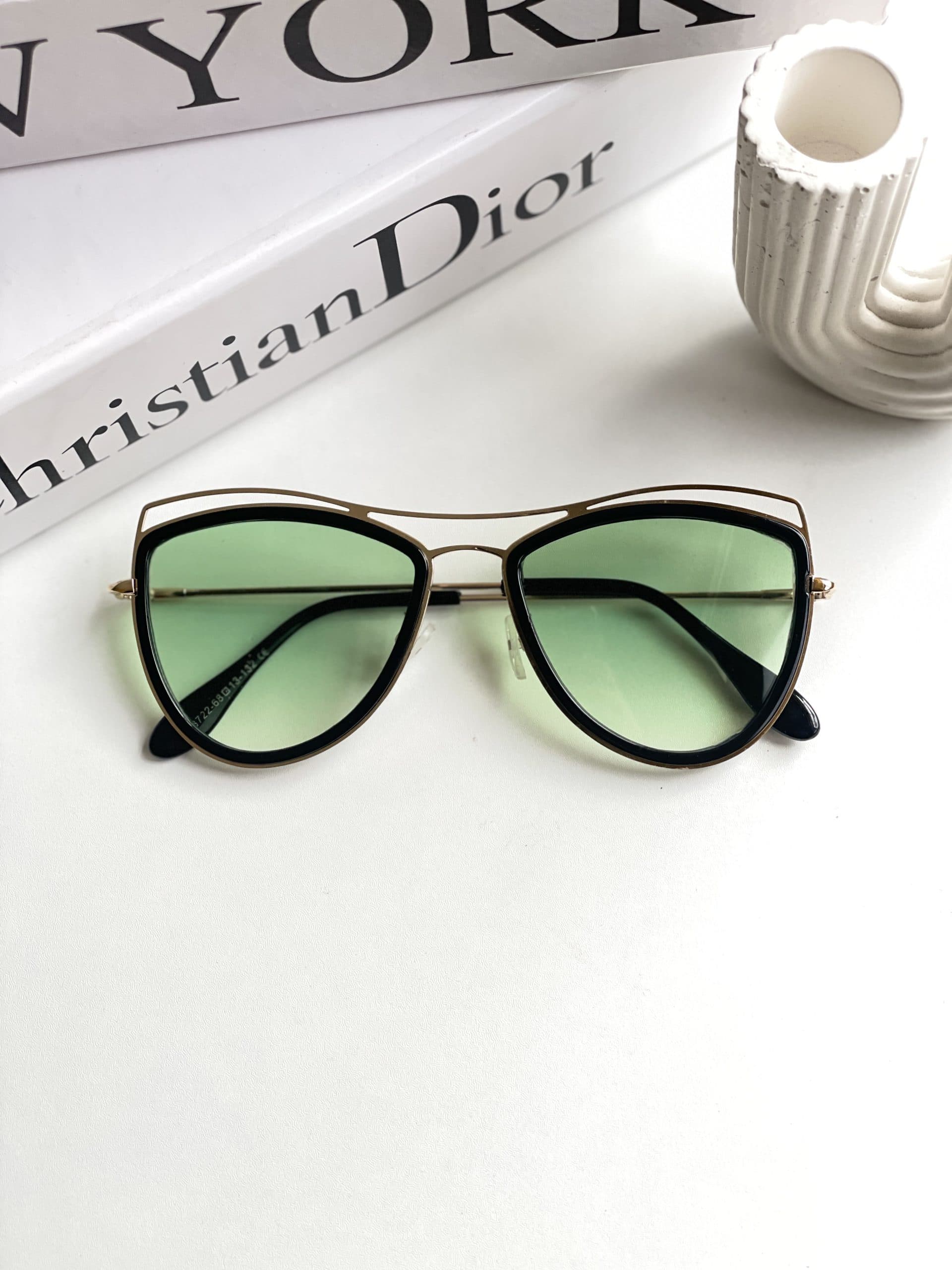 عينك آفتابي برند Dior دخترانه ترند يووي ٤٠٠ — تصویر ۲