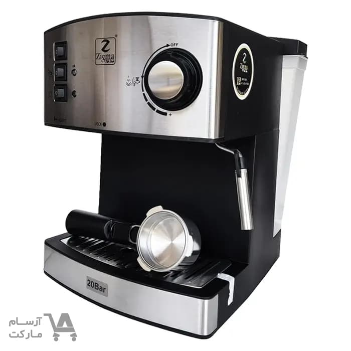 اسپرسو ساز خانگی 1.6 لیتری زیگما مدل RL-333