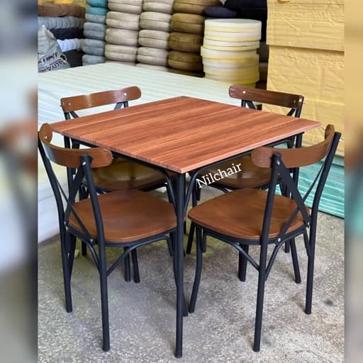 میز نهار خوری لهستانی 4 نفره مبلمان فرنا مدل 1113495