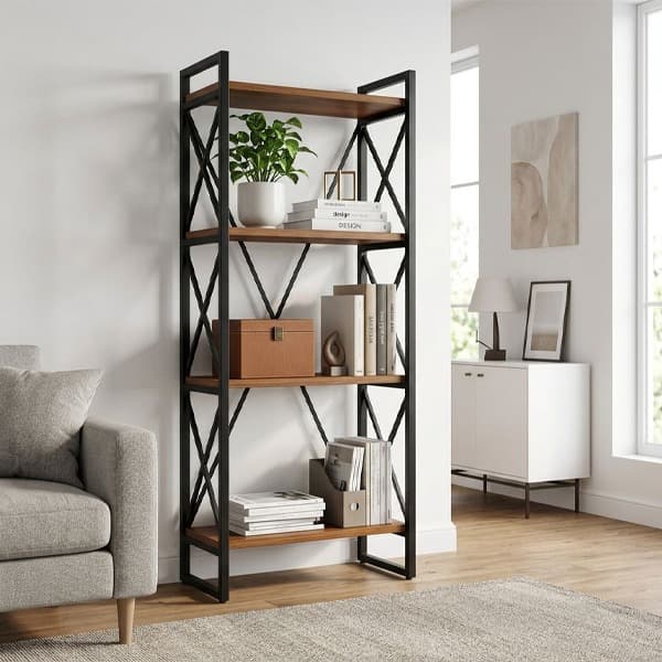 استند ایستاده مدل کتابخانه محبوب مبلمان فرنا مدل 1121889 — تصویر ۲