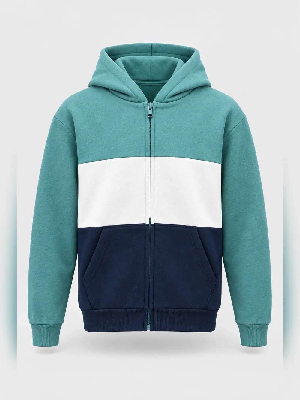 سویشرت پسرانه زیپ‌دار کلاه‌دار H&M — تصویر ۲