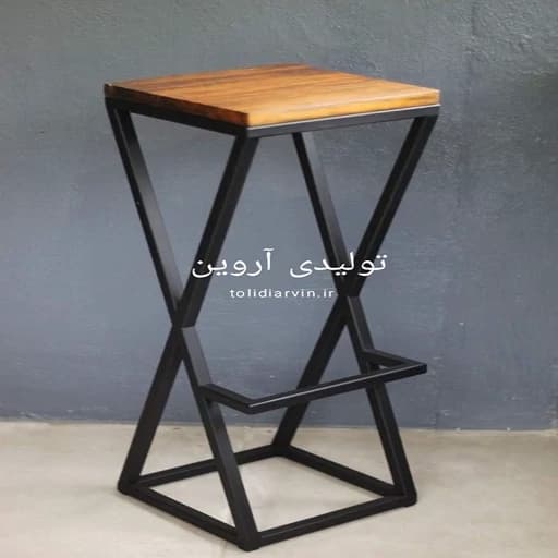صندلی اپن چوب فلز مدل پرنیان با ارسال از کرج و مبلمان فرنا مدل 1113431