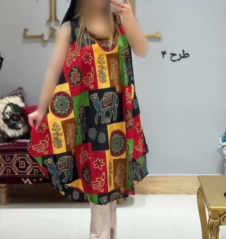 سارافن ساحلی نخی وارداتی هندی/کد585 — تصویر ۵